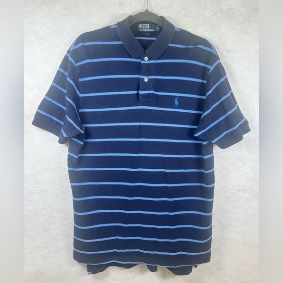 Polo Ralph Lauren Men’s Classic Fit Polo Shirts Lot of 2 large Blue & Red D36‎ - Picture 2 of 11